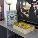 Gold Crest Storage Book Box