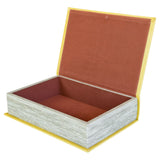 Gold Crest Storage Book Box