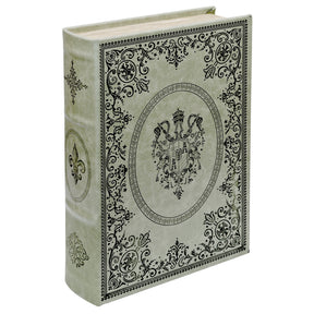 Verdigris Crest Storage Book Box – Storage Box by Febland