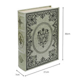 Verdigris Crest Storage Book Box