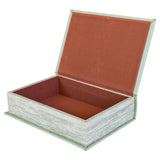 Verdigris Crest Storage Book Box