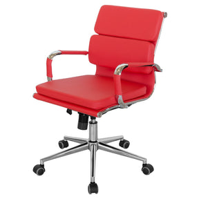 Red Designer Office Chair – Office Chair by Febland