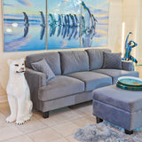 Victoria Grey Sofa Set
