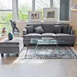 Victoria Grey Sofa Set