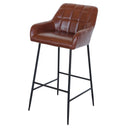 Oxford Faux Leather Bar Stool – Bar Stool – view 8