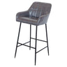Oxford Faux Leather Bar Stool