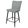 Carter Houndstooth Breakfast Counter Stool