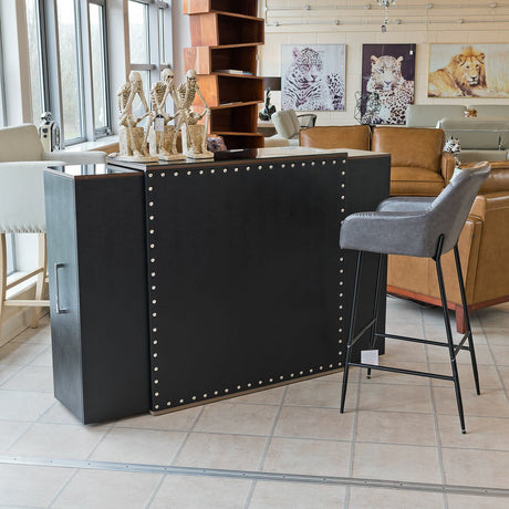 Alabama Black Breakfast Bar in our showroom
