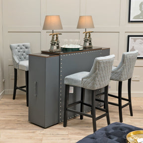 Alabama Grey Breakfast Bar – Home Bar by Febland