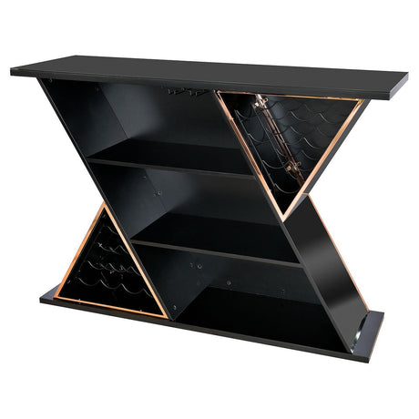 Colorado Grey Home Bar - Back