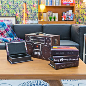 Ghettoblaster Cassette Tape Storage Box Set – Storage Box by Febland