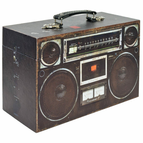 Ghettoblaster Brown Storage Box Set - Front
