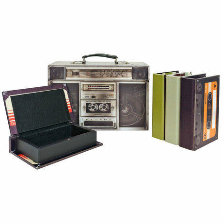 Ghettoblaster Grey Storage Box Set