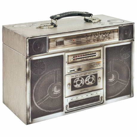 Ghettoblaster Grey Storage Box Set - Front