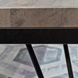 Antique Grey Coffee Table Detail