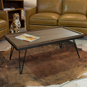 Walnut Wood Effect Coffee Table – Coffee Table by Febland