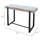 Novara Light Console Table