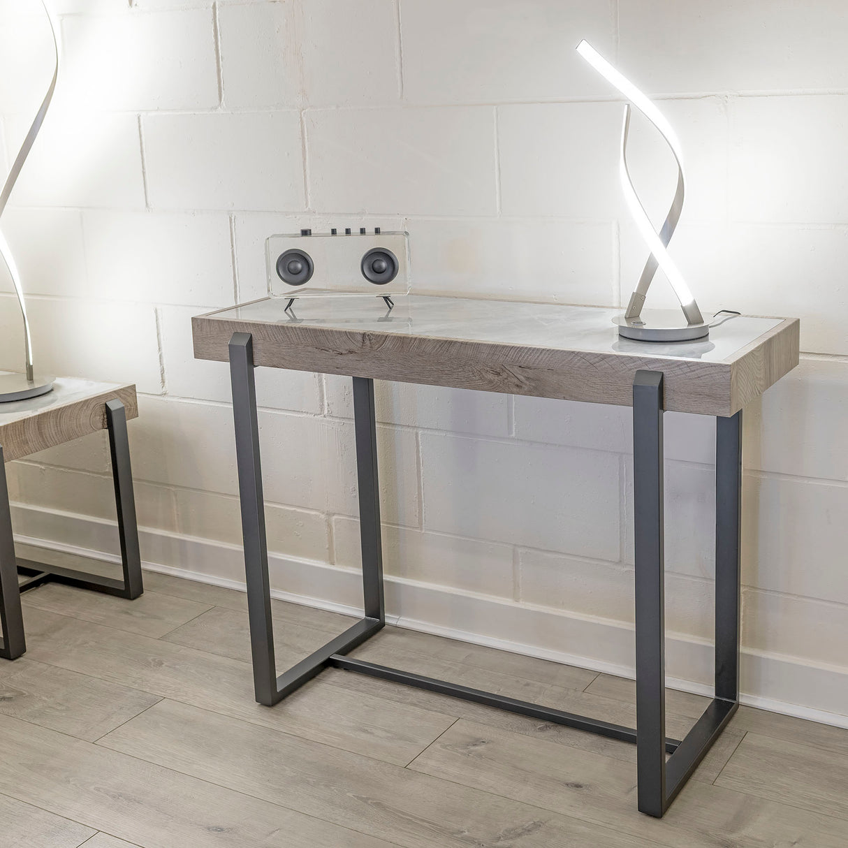 Novara Light Console Table
