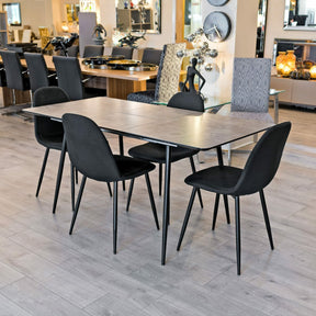 Carleton Extending Grey Dining Table – Dining Table by Febland