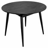 Thornton extending black dining table