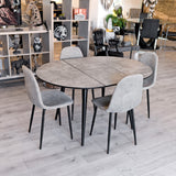 Thornton Extending Grey Dining Table