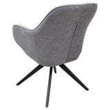 Mythop Grey Dining Chair Back