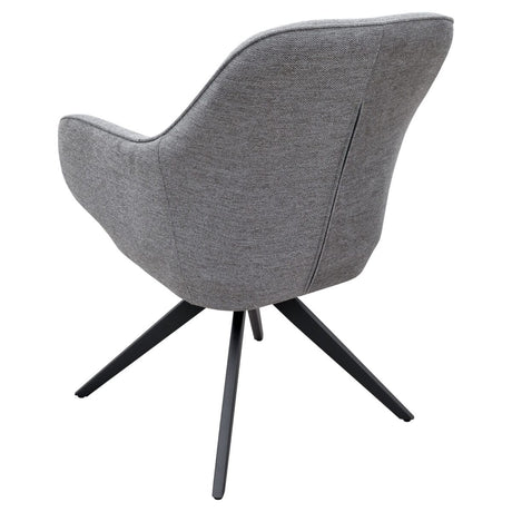 Mythop Grey Dining Chair Back