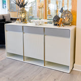Barnes White and Grey Sideboard