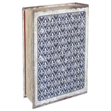 Fleur-de-lis Storage Book Box