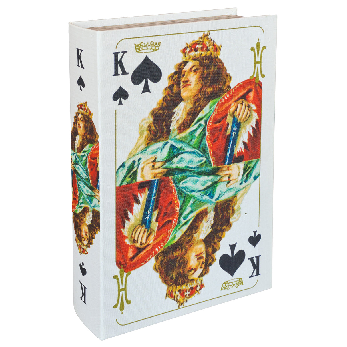 Vintage King Storage Book Box