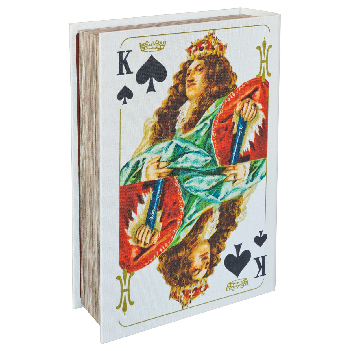 Vintage King Storage Book Box