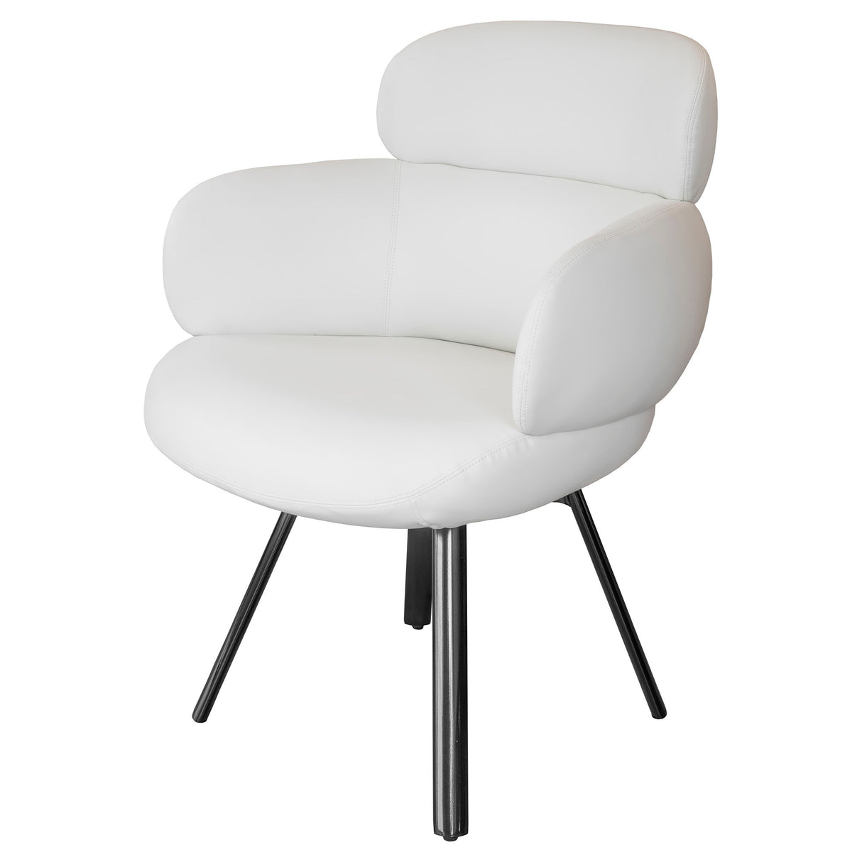 Aeris Ivory Swivel Chair