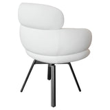 Aeris Ivory Swivel Chair