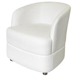 Solenne Ivory Linen Tub Chair