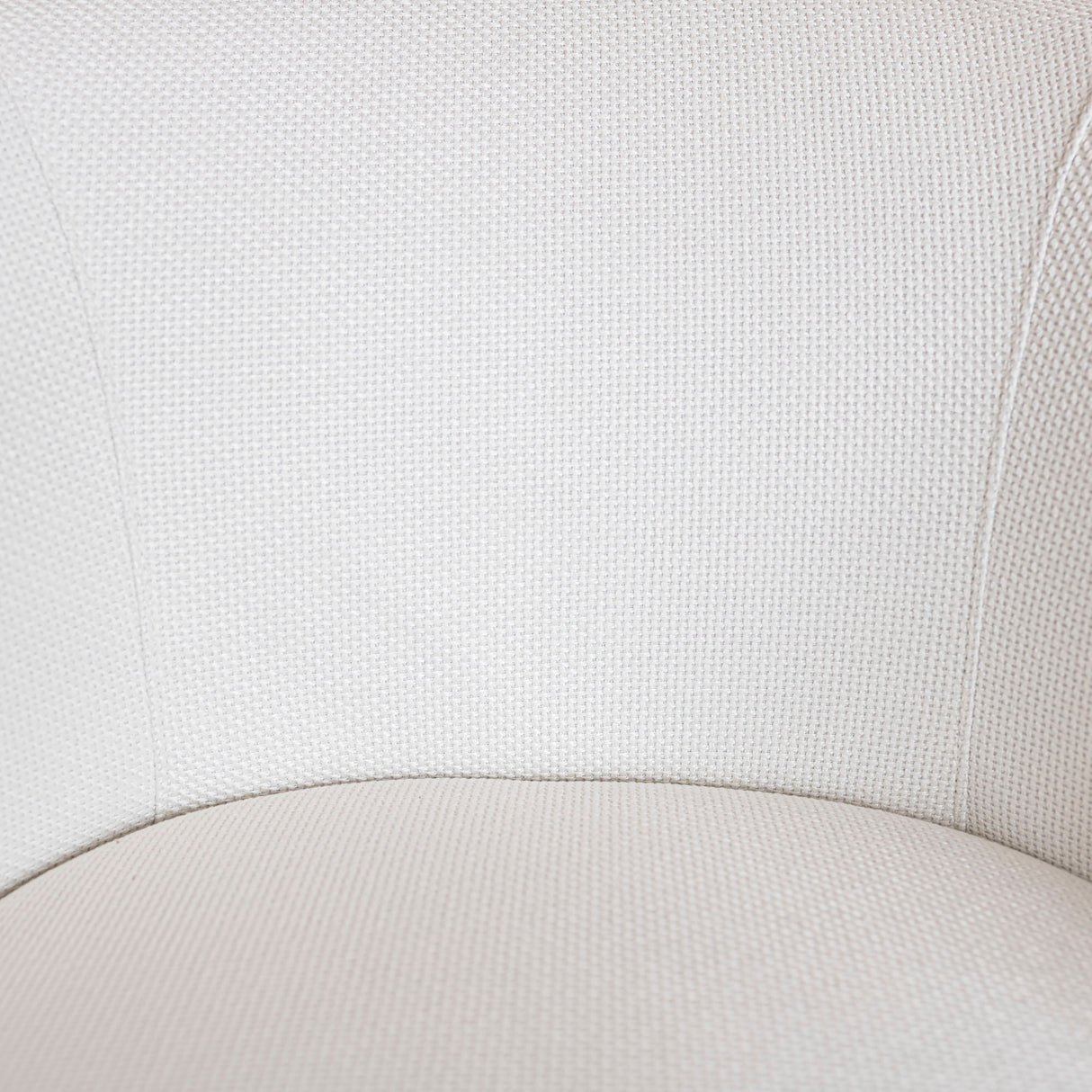 Solenne Ivory Linen Tub Chair