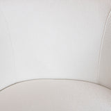 Solenne Ivory Linen Tub Chair