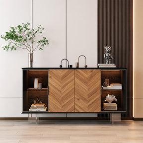 Chevron Display Sideboard – Sideboard by Febland