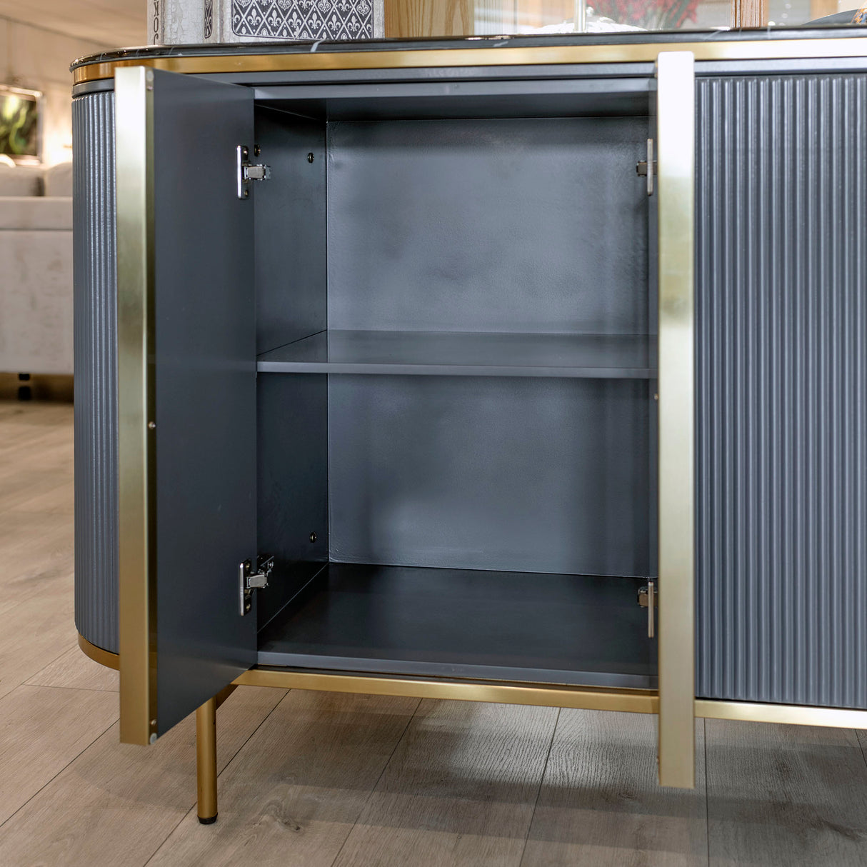 Monaco Ribbed Sideboard