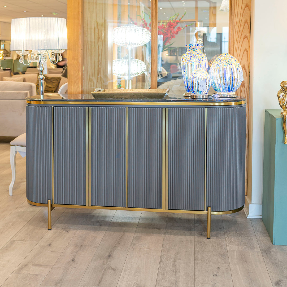 Monaco Ribbed Sideboard