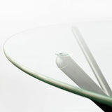 Criss Cross Black Dining Table