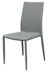 Selina Stacking Dining Chair Grey