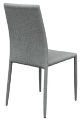 Selina Stacking Dining Chair Grey