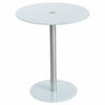Podium Round Glass Side Table