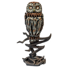 Tawny Owl Edge Sculpture – Animal Sculpture by Febland