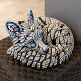 Arctic Fox Edge Sculpture
