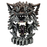 Edge Wolf Bust Sculpture - Miniature