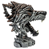 Edge Wolf Bust Sculpture - Miniature