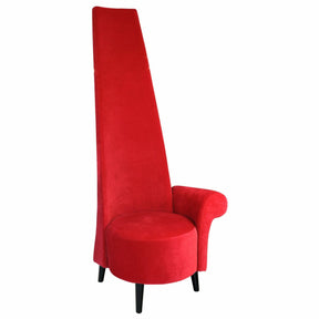 Red Potenza Chair Left Handed – Accent Chair by Febland