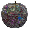 Mosaic Glass Apple - Red