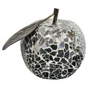 Mosaic Glass Apple with Leaf – Mosaic Glass Ornament – view 5